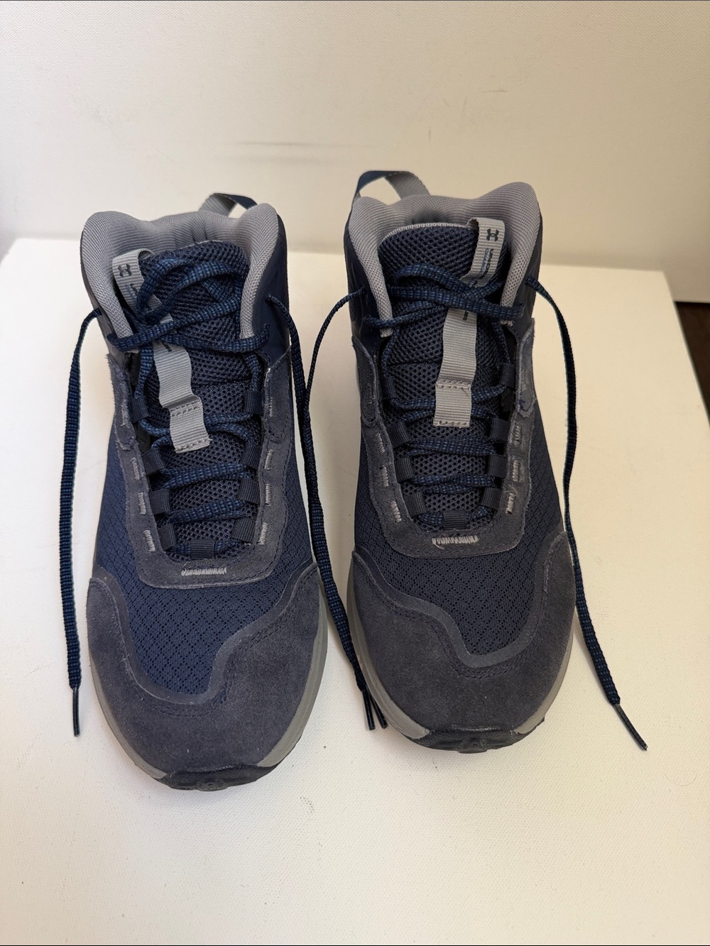 Under Armour Navy and Gray Men's Athletic Shoes